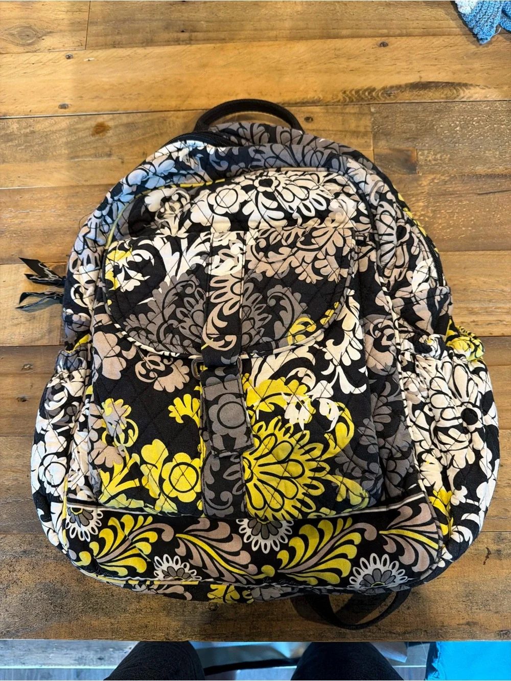 Rare Vera Bradley Baroque Backpack | Retired Print | Y2K Floral School Travel